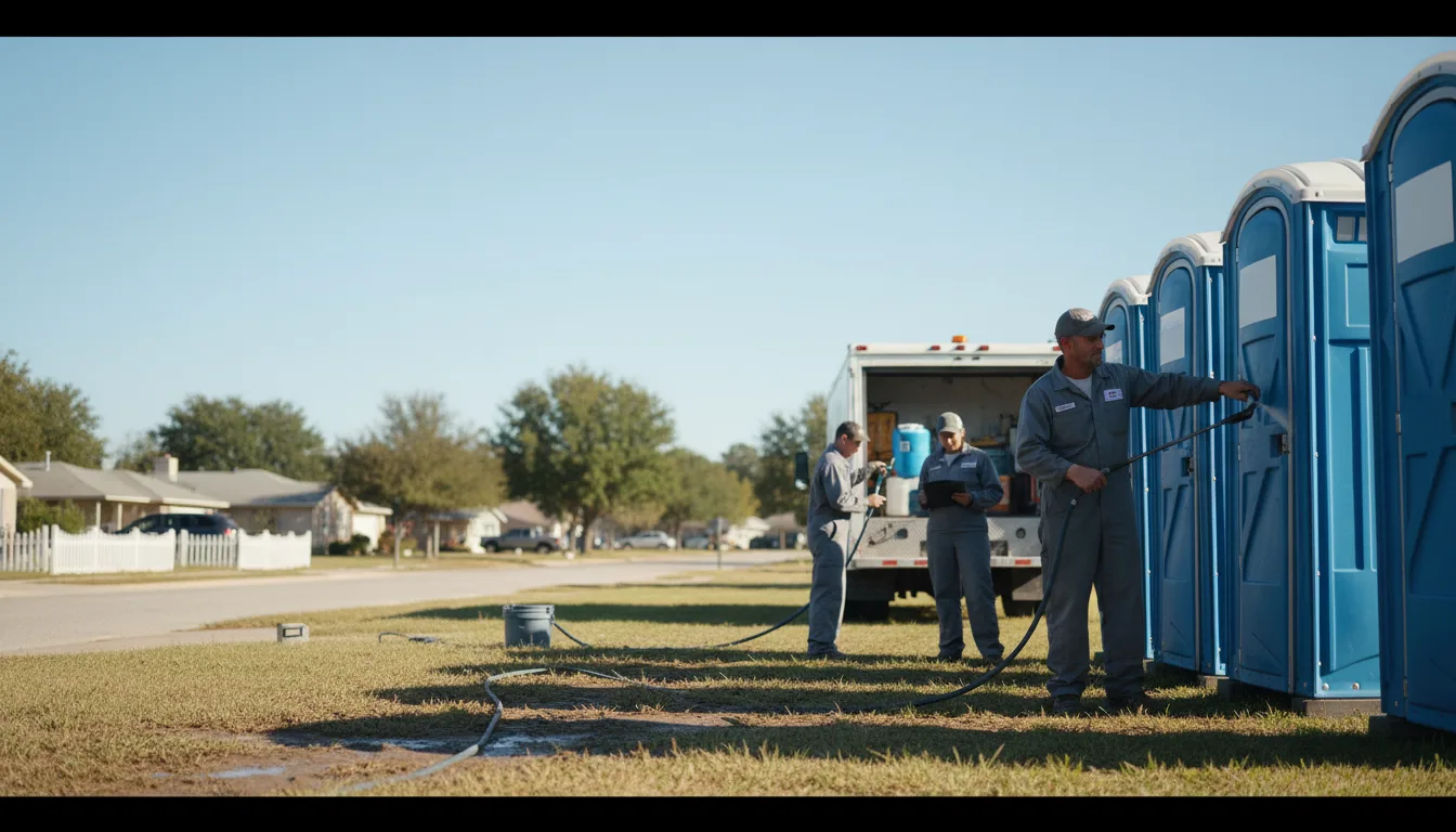 Long-Term Portable Toilet Rental in Cameron, NC near me